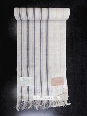 小千谷縮帯（山岸 良三）